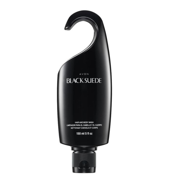 Avon Black Suede Hair & Body Wash for Men - Picture 1 of 5